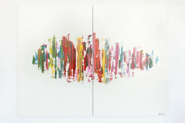Kunstwerk Greet lenz 'Energy of Colours'
